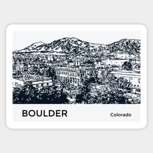 Boulder Colorado Sticker